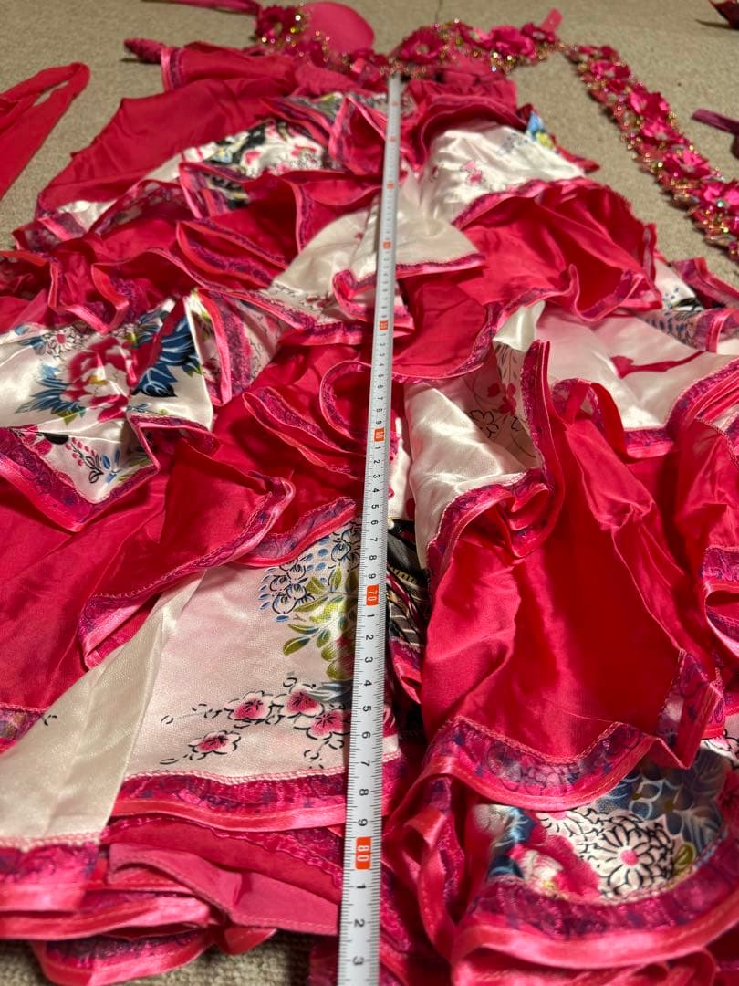 ベリーダンス フラワー装飾 セットアップ