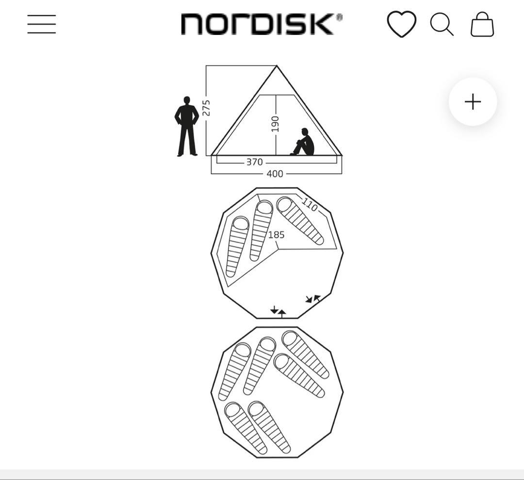 ノルディクス　ALFHEIM 12.6 COTTON TENT