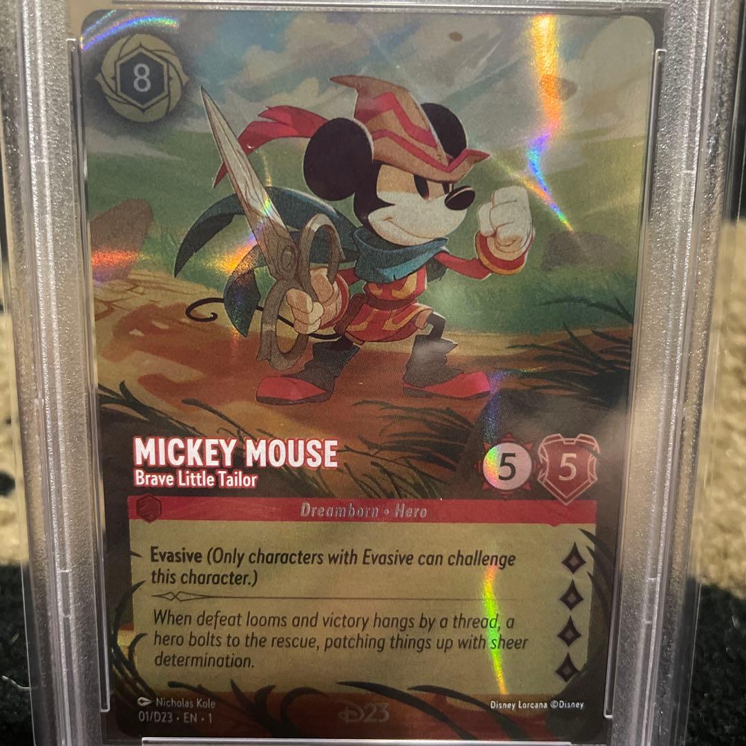 PSA10 Disney ディズニー ロルカナ ミッキー D23 限定プロモ