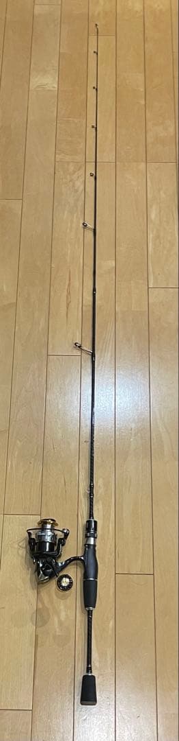 アジング釣りセット2ピースロッド（198㌢）&リール・ダイワ月下美人ワーム8点付