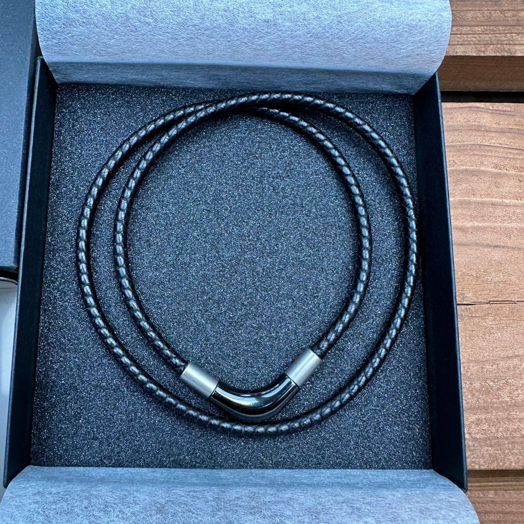 機内限定品 ファイテン RAKUWAネックX50メタルトップ ANAモデル