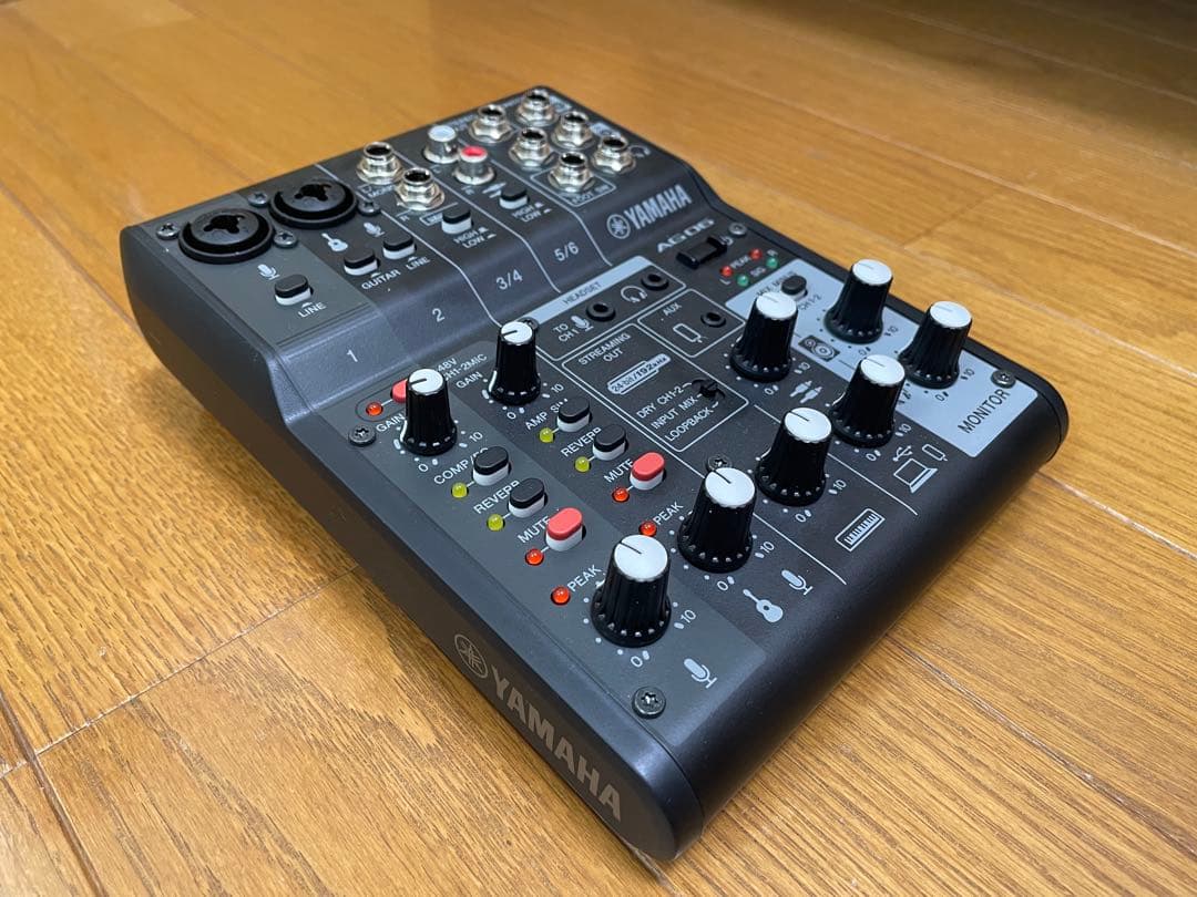 YAMAHA AG06 MK2 オーディオインターフェース