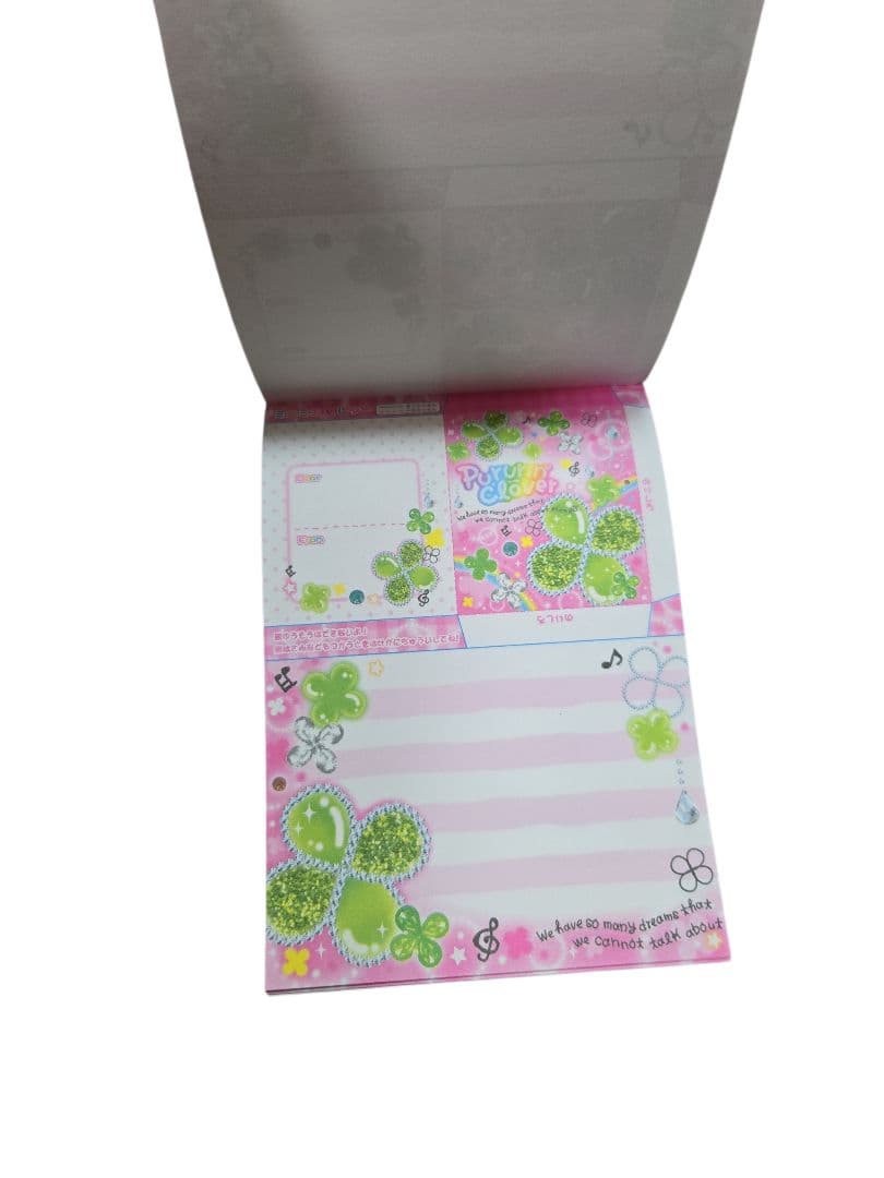 【超激レア】Pururin Clover メモ帳 クローバーメモ帳