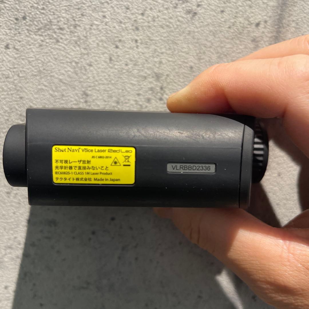 ShotNavi Voice Laser Red Leo ゴルフ用距離計