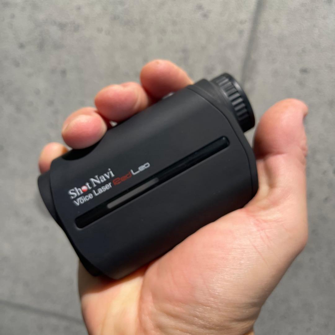 ShotNavi Voice Laser Red Leo ゴルフ用距離計