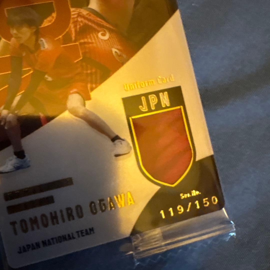 バレーボール男子日本代表 小川智大選手 ウエハース ユニフォームカード