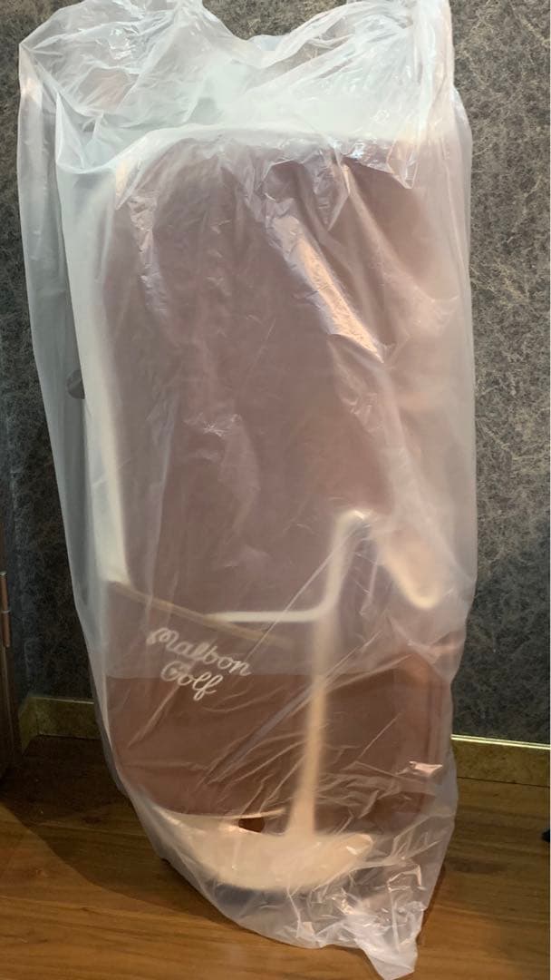 マルボンゴルフ　Mバケット　クラシックスタンドバッグ　8.5インチ　ブラウン