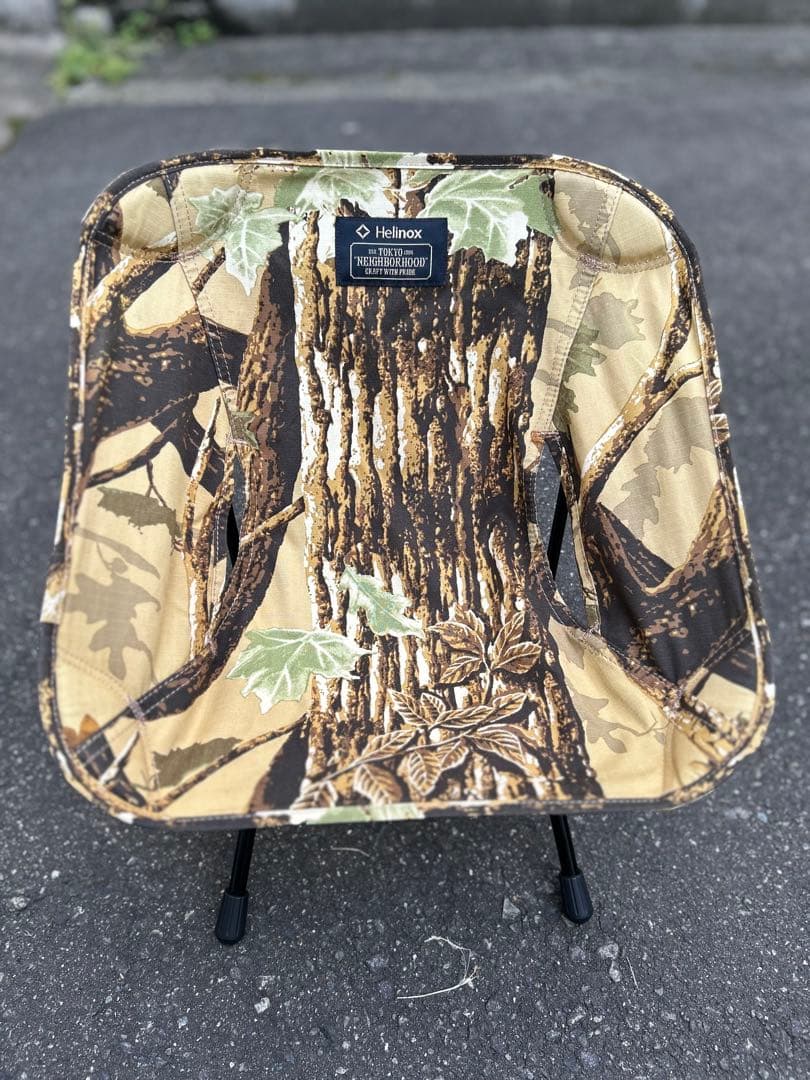 ネイバーフッド Helinox コラボチェア カモフラージュ