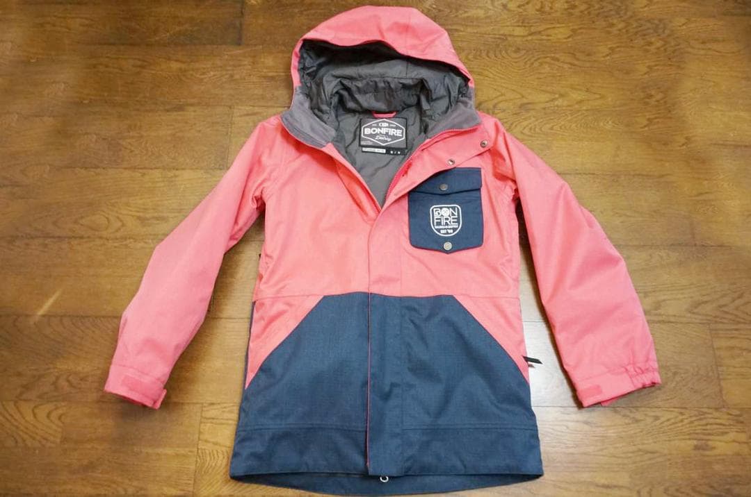 美品 BONFIRE ボンファイア スノーボードウエア ジャケット M