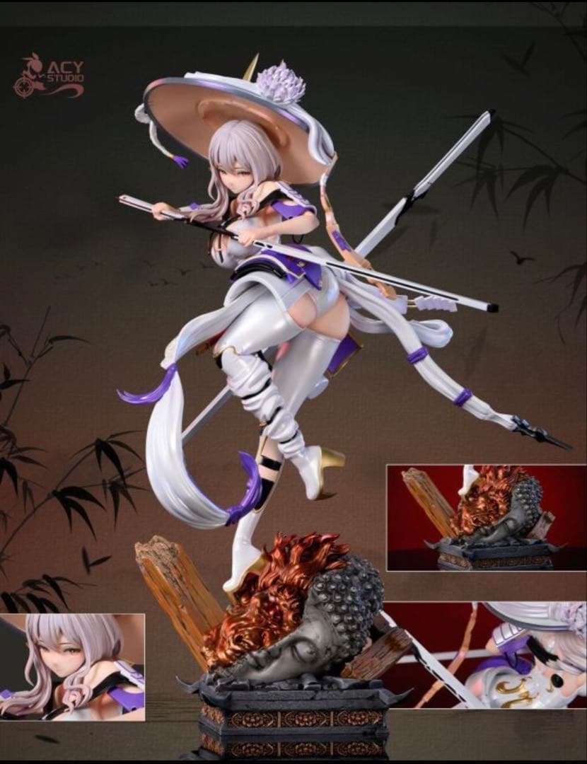 勝利の女神NIKKE Acy Studio 紅蓮 1/4 スタチュー 新品未開封