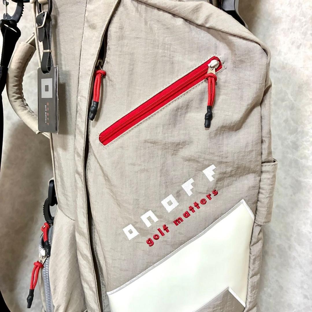ONOFF オノフ ゴルフ キャディバッグ OB0324 スタンド ゴルフバッグ