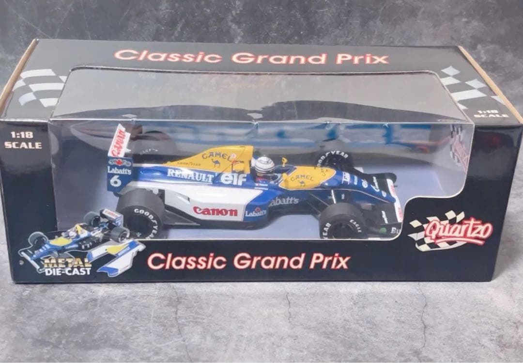 カスタム品 1/18 Quartzo ウィリアムズ ルノー FW14B