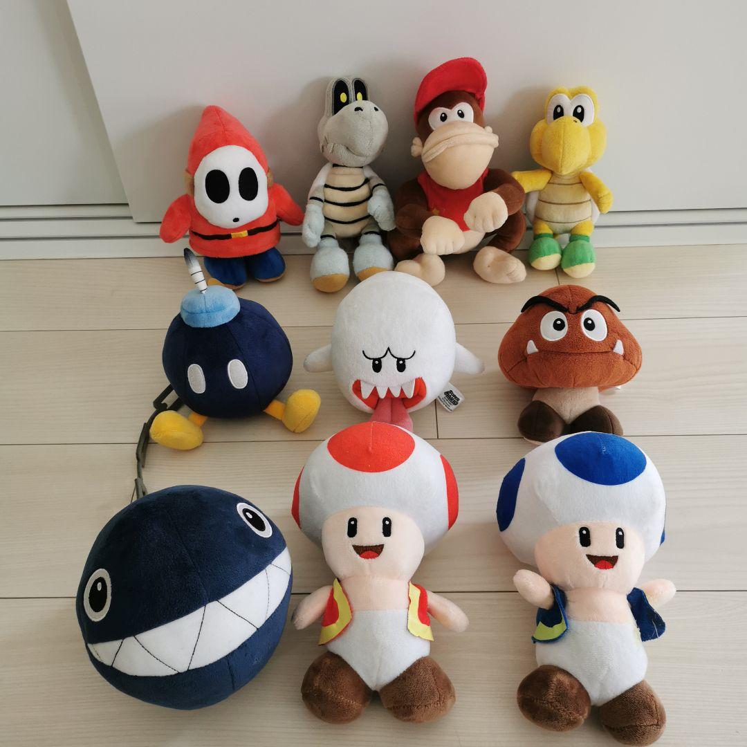 スーパーマリオ ぬいぐるみ 33体まとめ売り