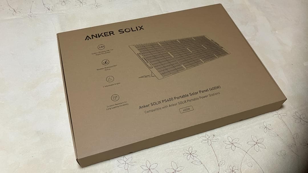 ANKER SOLIX ソーラーパネル 400w