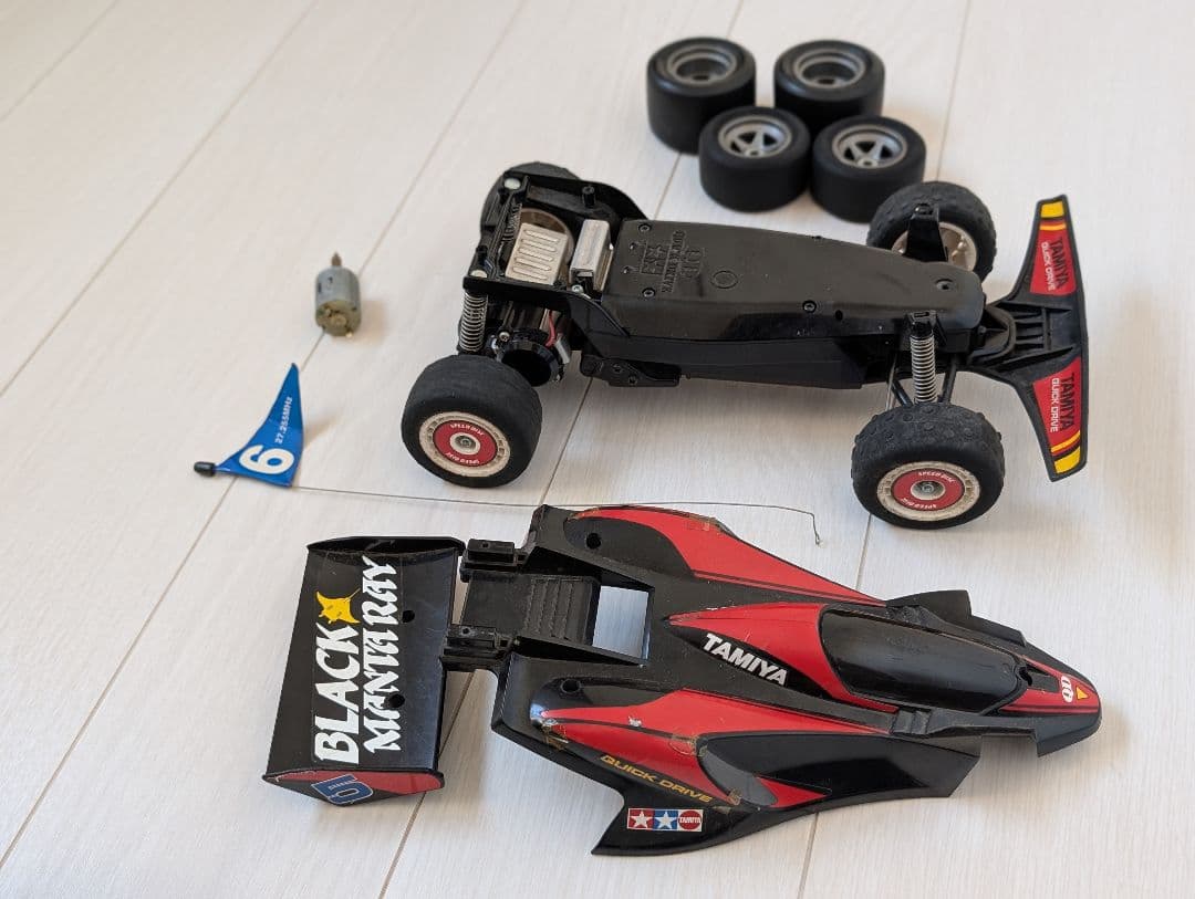タミヤ RC マンタレイ QD ブラックスペシャル 1/14 クイックドライブ