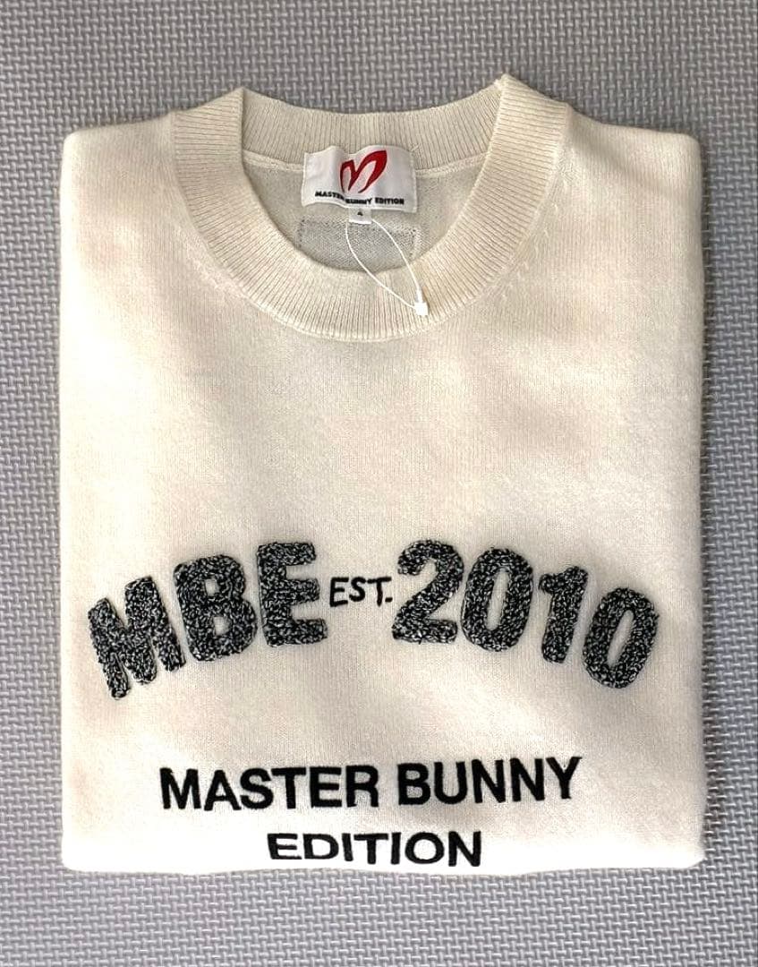 マスターバニーエディション カシミヤ100% ニットプルオーバー（WHT／4）