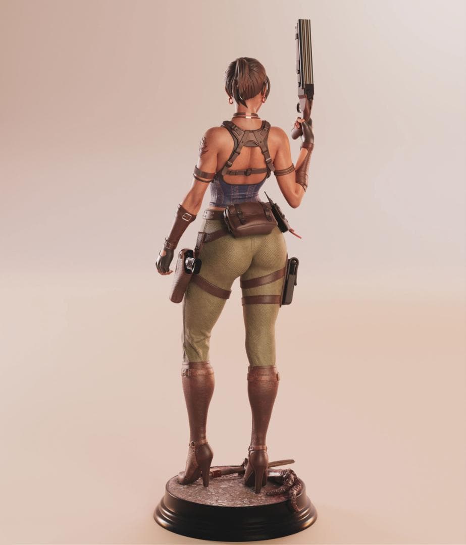 1/4　未塗装 未組立　フィギュア　ガレージキット　シェバ