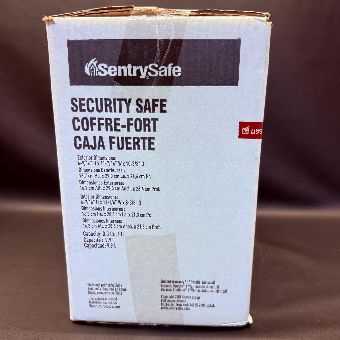 ◉※後右1006 未使用保管品 SentrySafe X031 金庫 保管庫