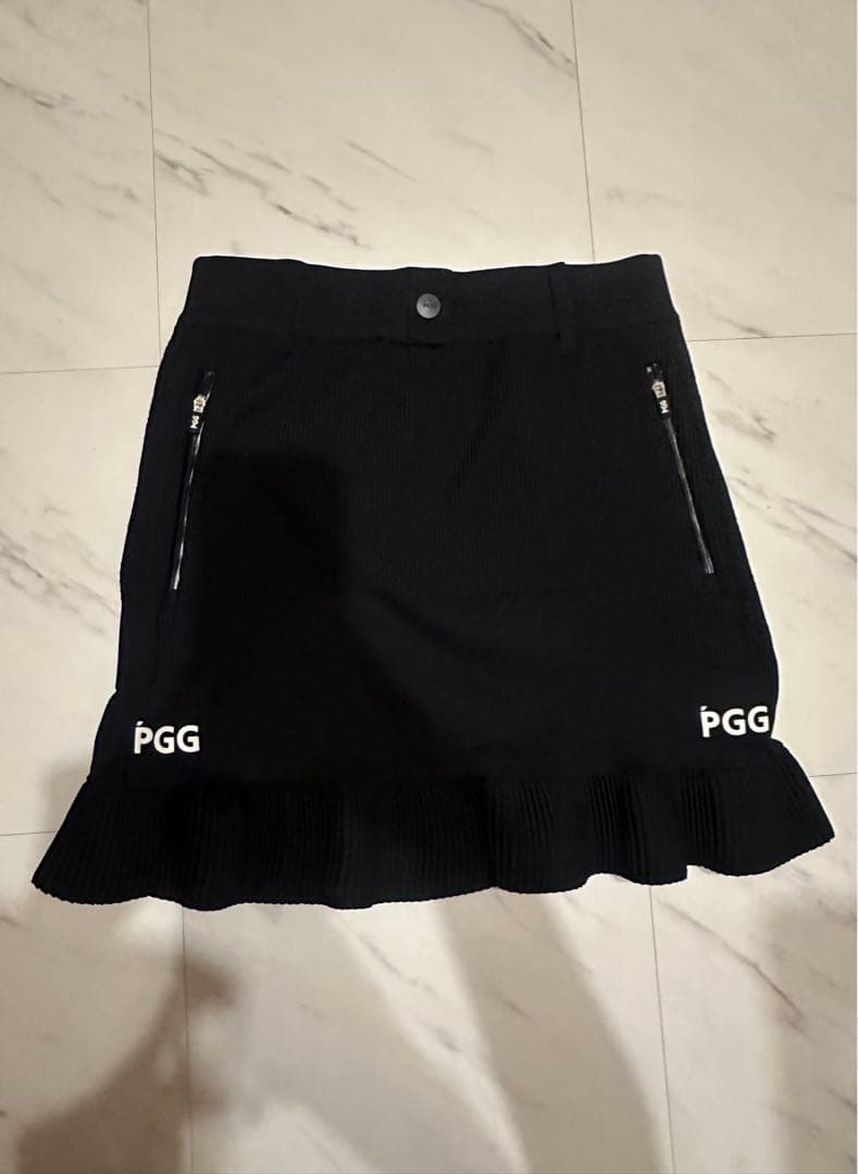 PEARLY GATES パーリーゲイツ PGG裾フリル スカート サイズ０