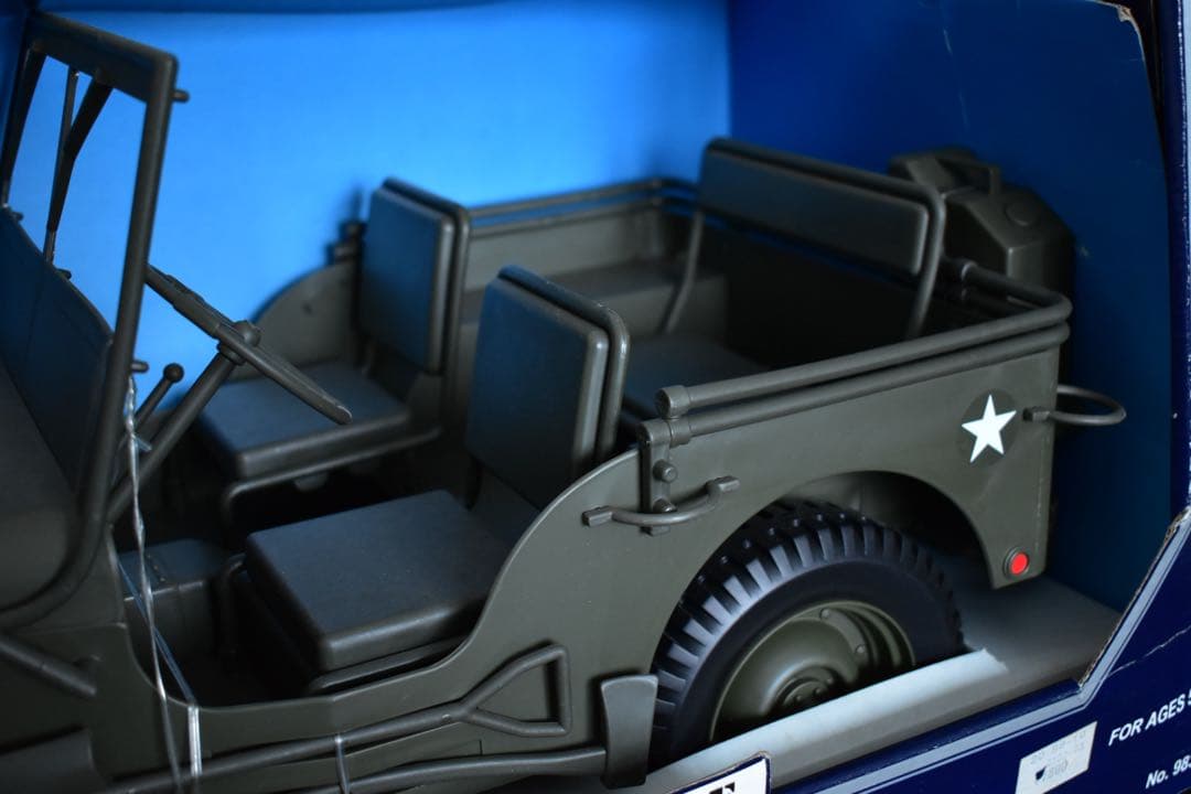 1/6 大型スケール US ウィリス MB ジープ 完成品 GIジョー 米軍