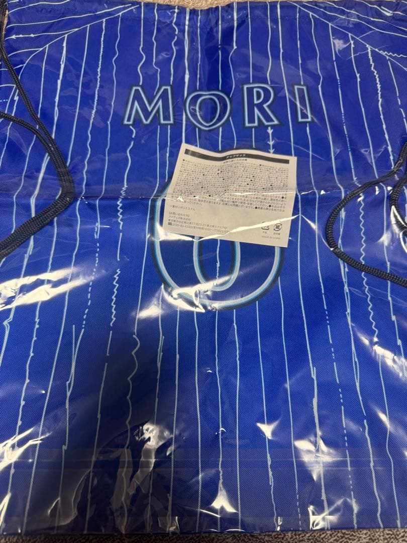 サイン入BlueMates ユニフォーム L #6 森 敦斗　ナップサックセット