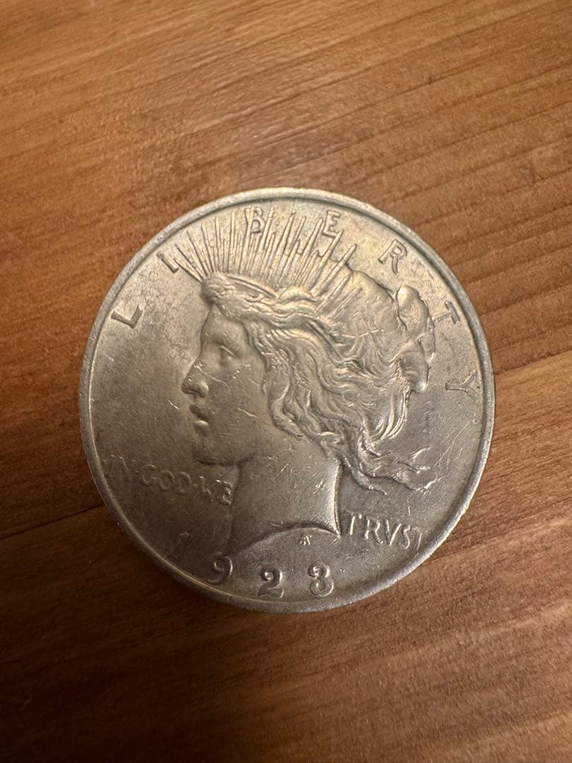 ★本物保証　アメリカピースダラー　3枚　極美品〜凖未使用