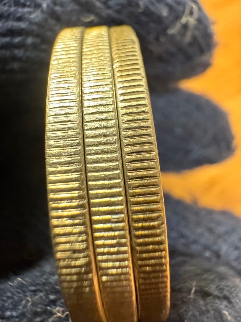 ★本物保証　アメリカピースダラー　3枚　極美品〜凖未使用