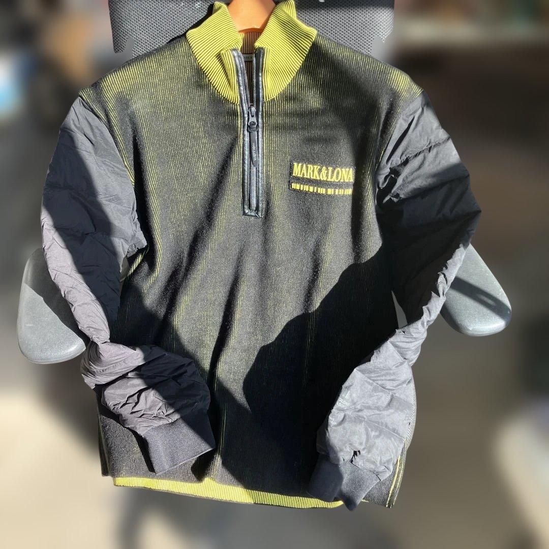 MARK & LONA ハーフジップセーター 50