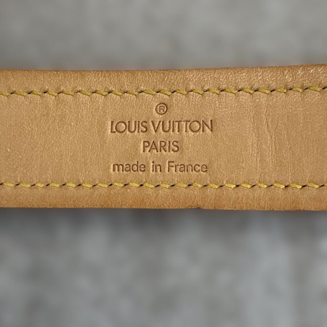 【超美品】LOUIS VUITTON モノグラム／大型犬用 高級レザー首輪