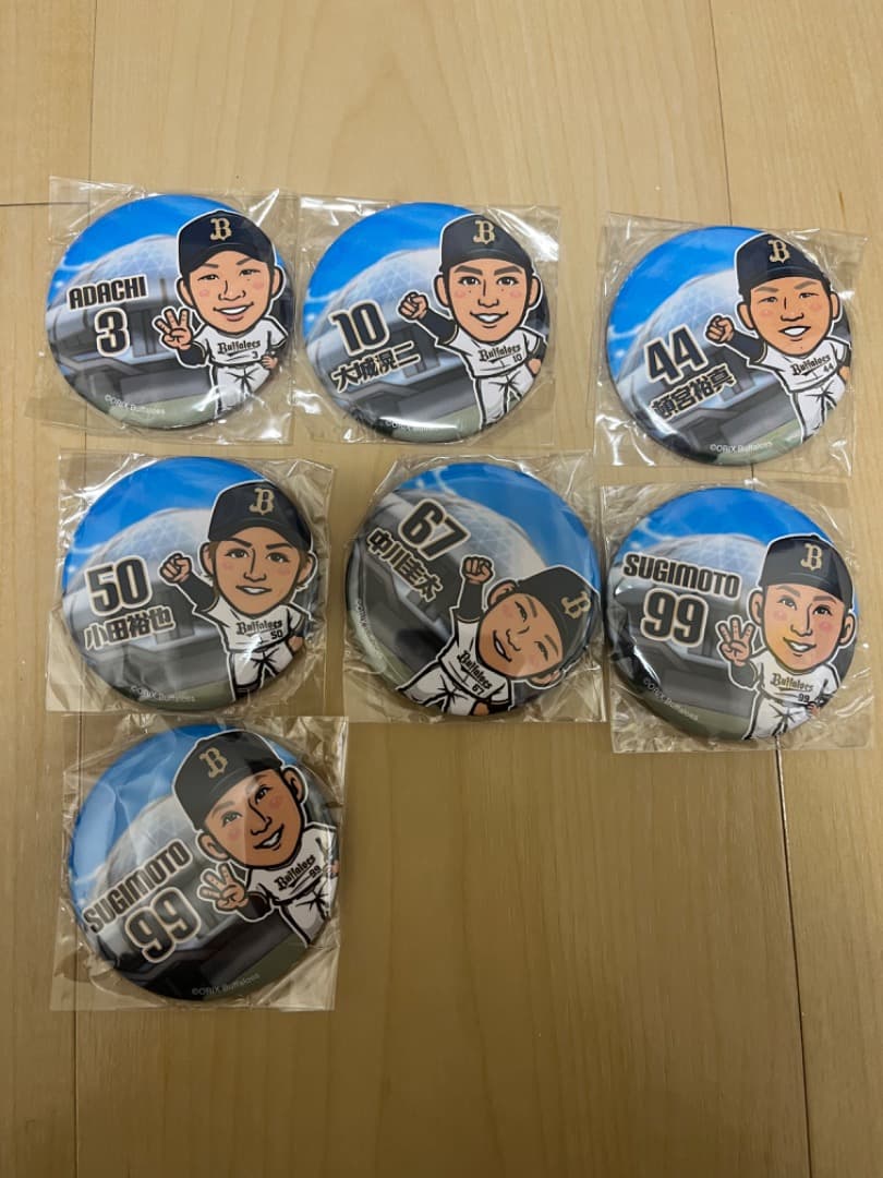 オリックスガチャ 缶バッジ アクキー