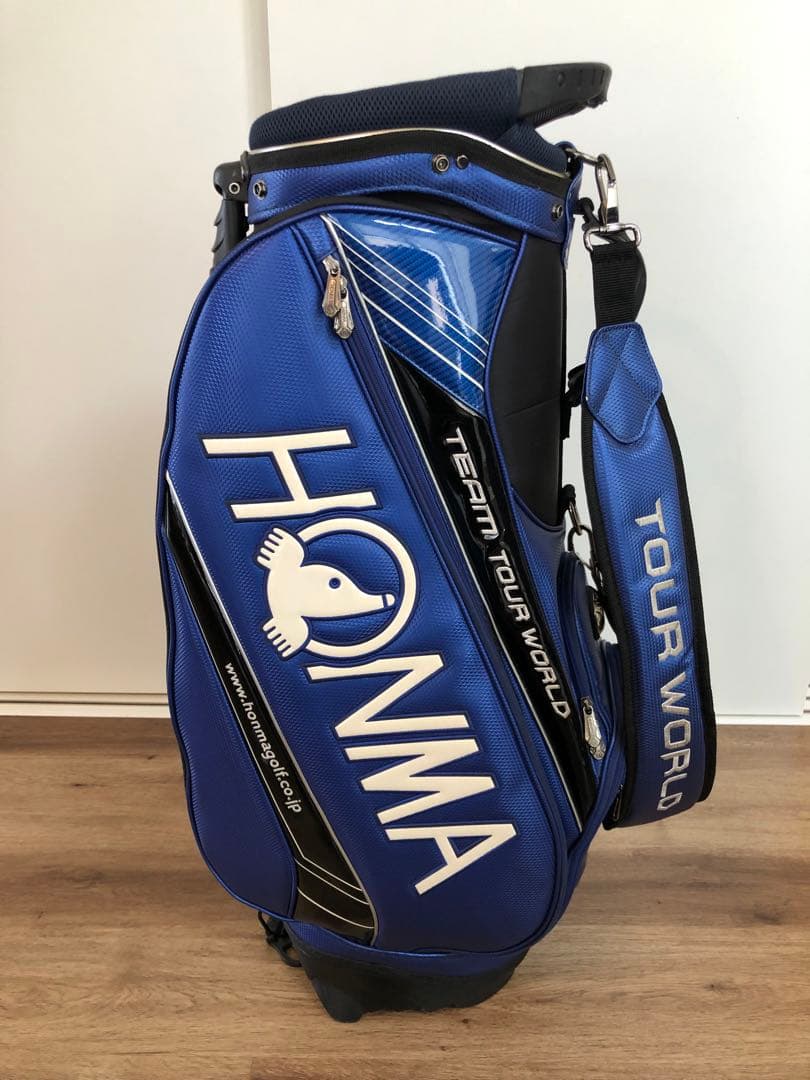 HONMA TEAM TOUR WORLD キャディバッグ 青