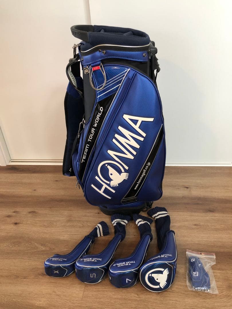 HONMA TEAM TOUR WORLD キャディバッグ 青
