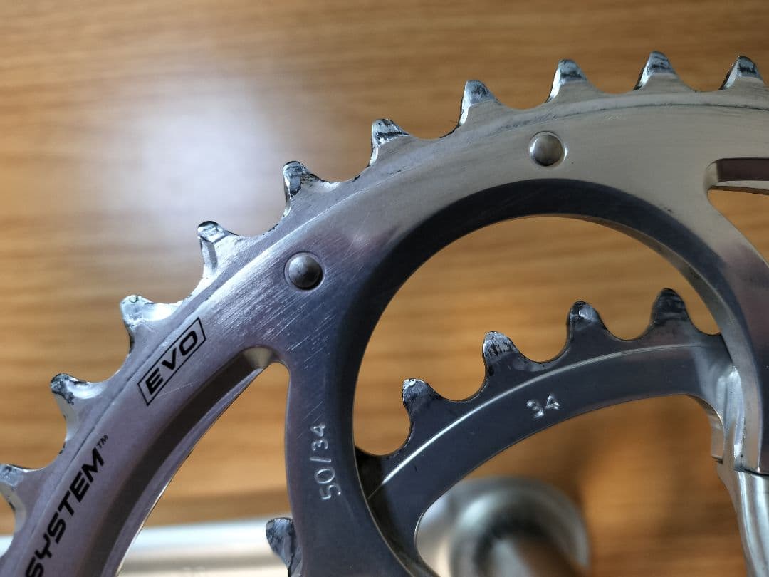 Campagnolo Athena クランクセット シルバー