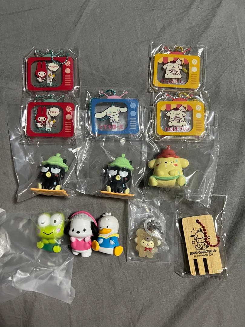 サンリオ　フィギュア　キーホルダー　ガチャ