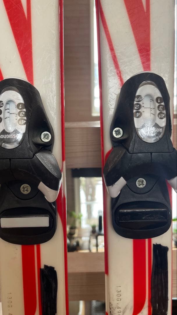 子供カービングスキー板エスコート大人130cmセットビンディングジュニアキッズ