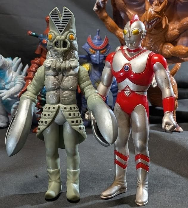 ウルトラマン80＆バルタン星人5代目・グレート＆ゲルガドン他（バンダイ）10体