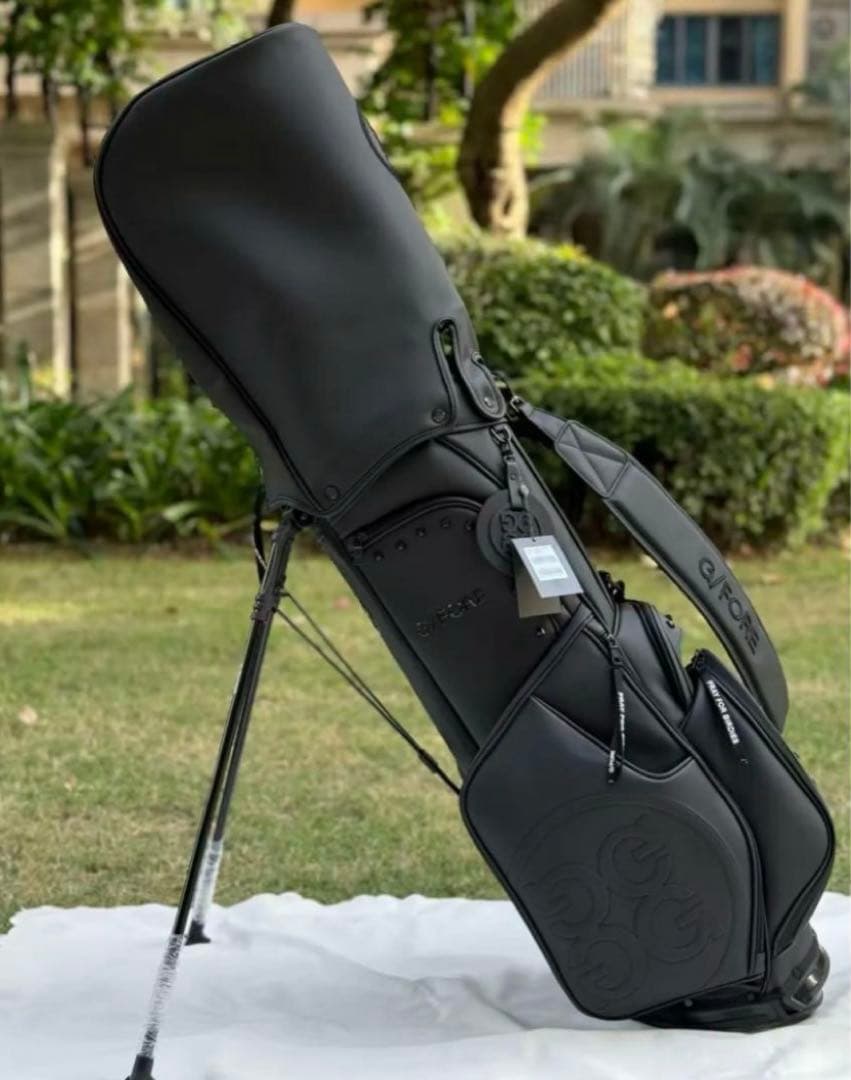 ジーフォア G/FORE ゴルフバッグ スタンド式キャディバッグ ブラック