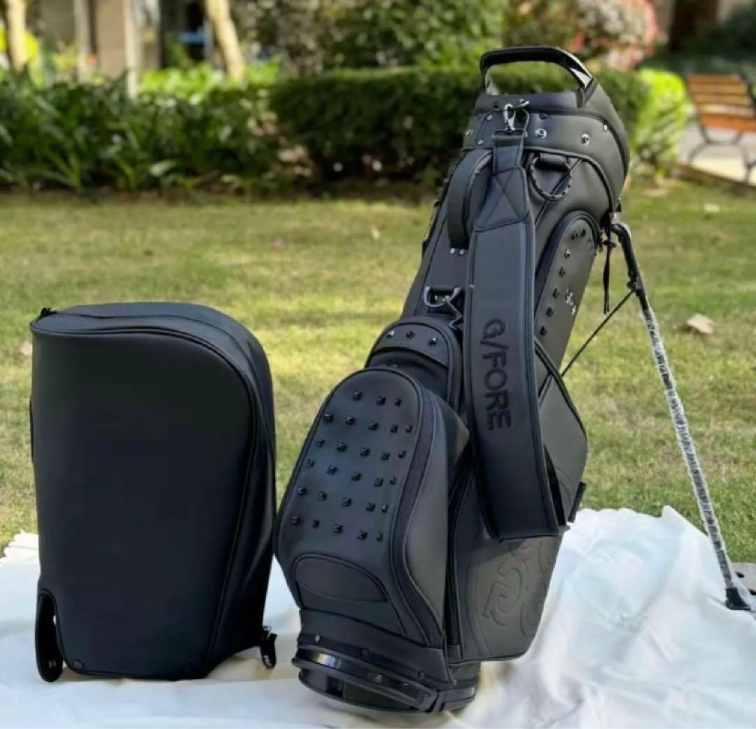 ジーフォア G/FORE ゴルフバッグ スタンド式キャディバッグ ブラック