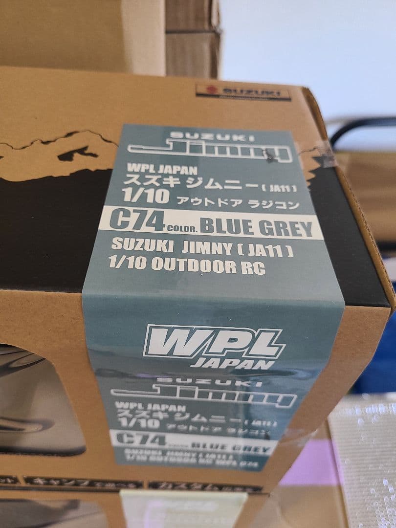 【新品】スズキ ジムニー 1/10 オフロードRC コヨーテ＆グレー WPL