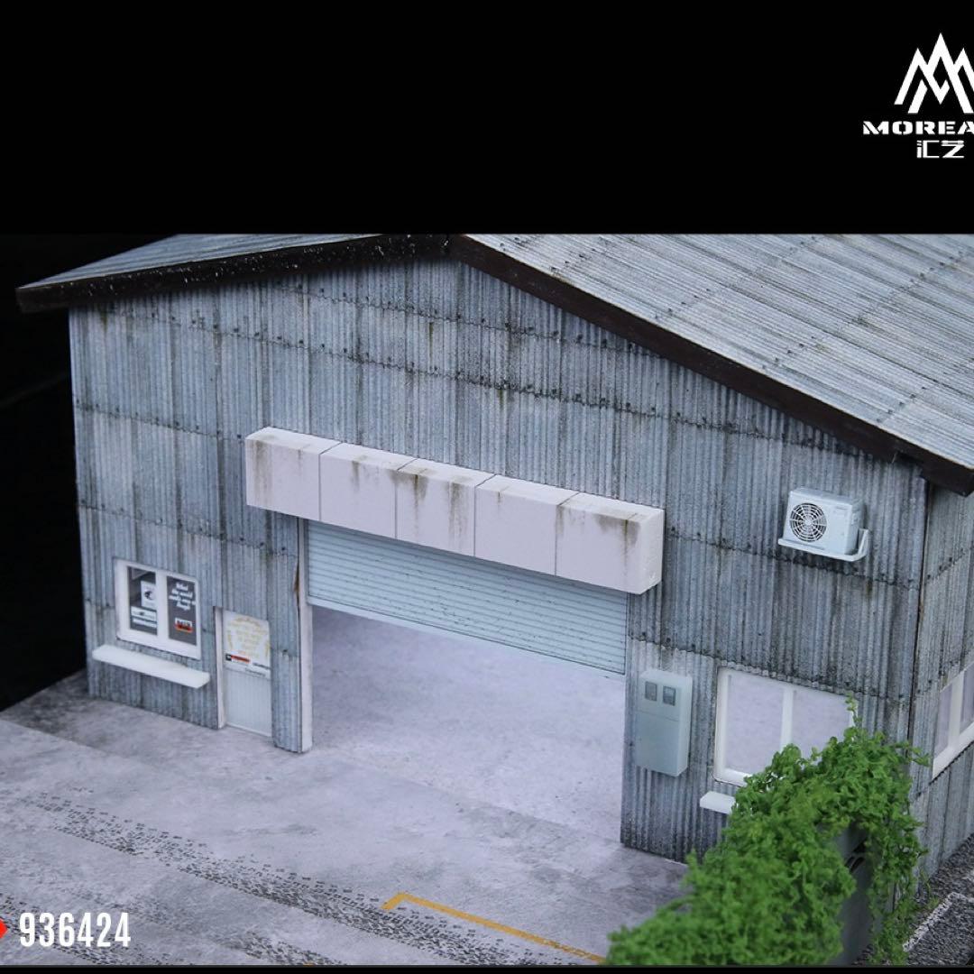 《最新入荷》1/64 工場建物 LED照明付き 新品・未使用品