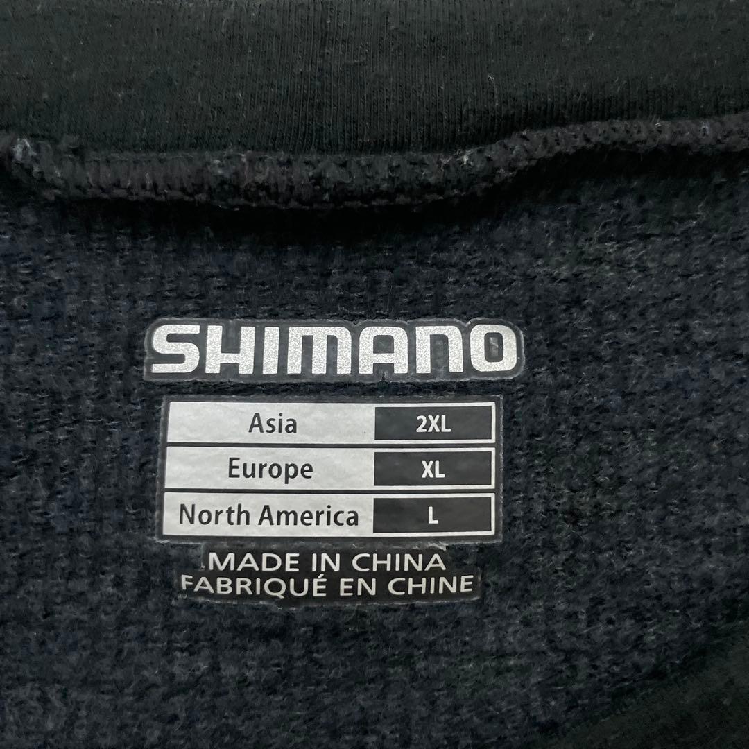シマノ ブレスハイパー+℃ ストレッチアンダーシャツ タイツ 上下セット 2XL