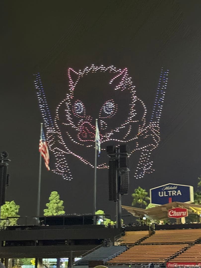 ロサンゼルス・ドジャース 鬼滅の刃（Demon Slayer)コラボ　キャップ