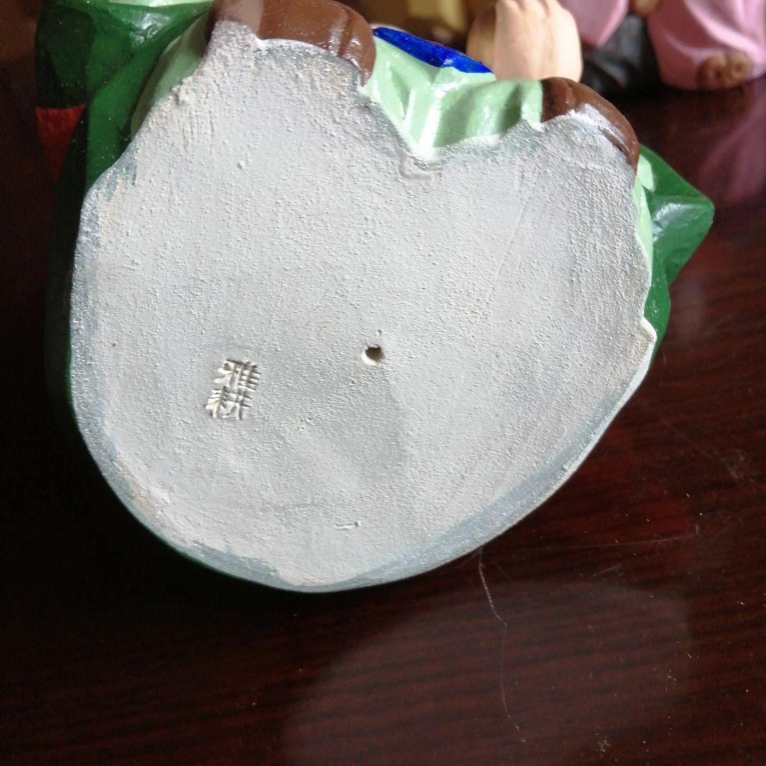 京焼　北村雅耕　七福神置物　6体　13.5〜15cm