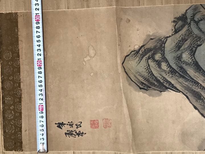 中国清時代画家　朱承　肉筆保証　真作