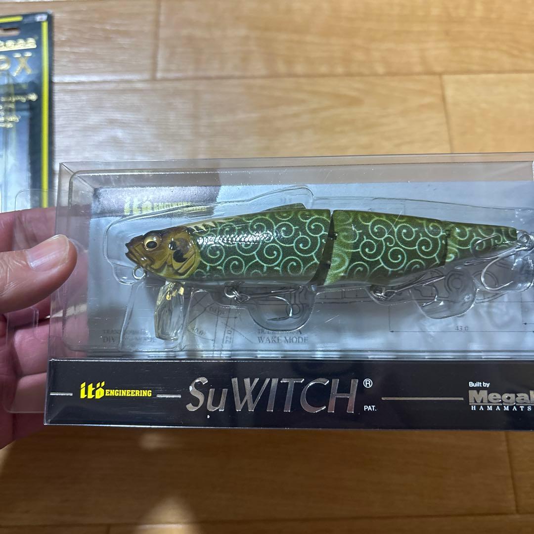 Megabass ルアーセット 4点 Z-CRANKはサイドガード付きレア物です