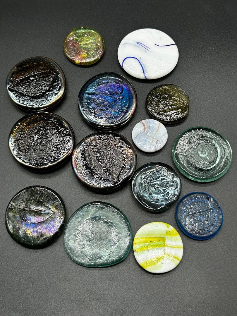 石蹴り　14個セット　レトロ瓶　ガラス　ペロペロ