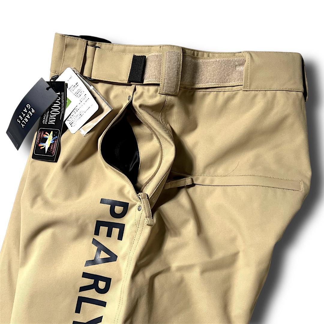 パーリーゲイツ 定3.9万 防汚防水防風 ストレッチ スノーウェア M ベージュ