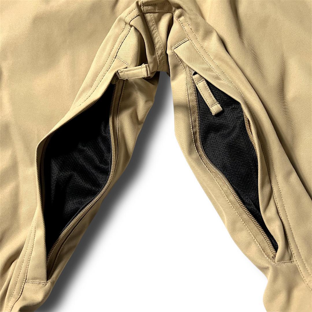 パーリーゲイツ 定3.9万 防汚防水防風 ストレッチ スノーウェア M ベージュ