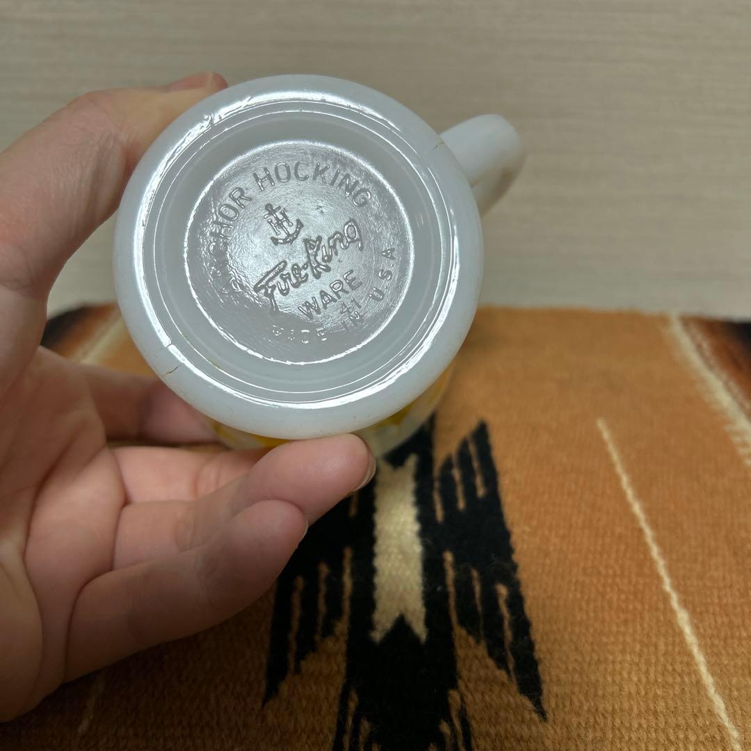 ファイヤーキングダイヤ♦️4個セット ビンテージ アンティーク　ミッドセンチュリー