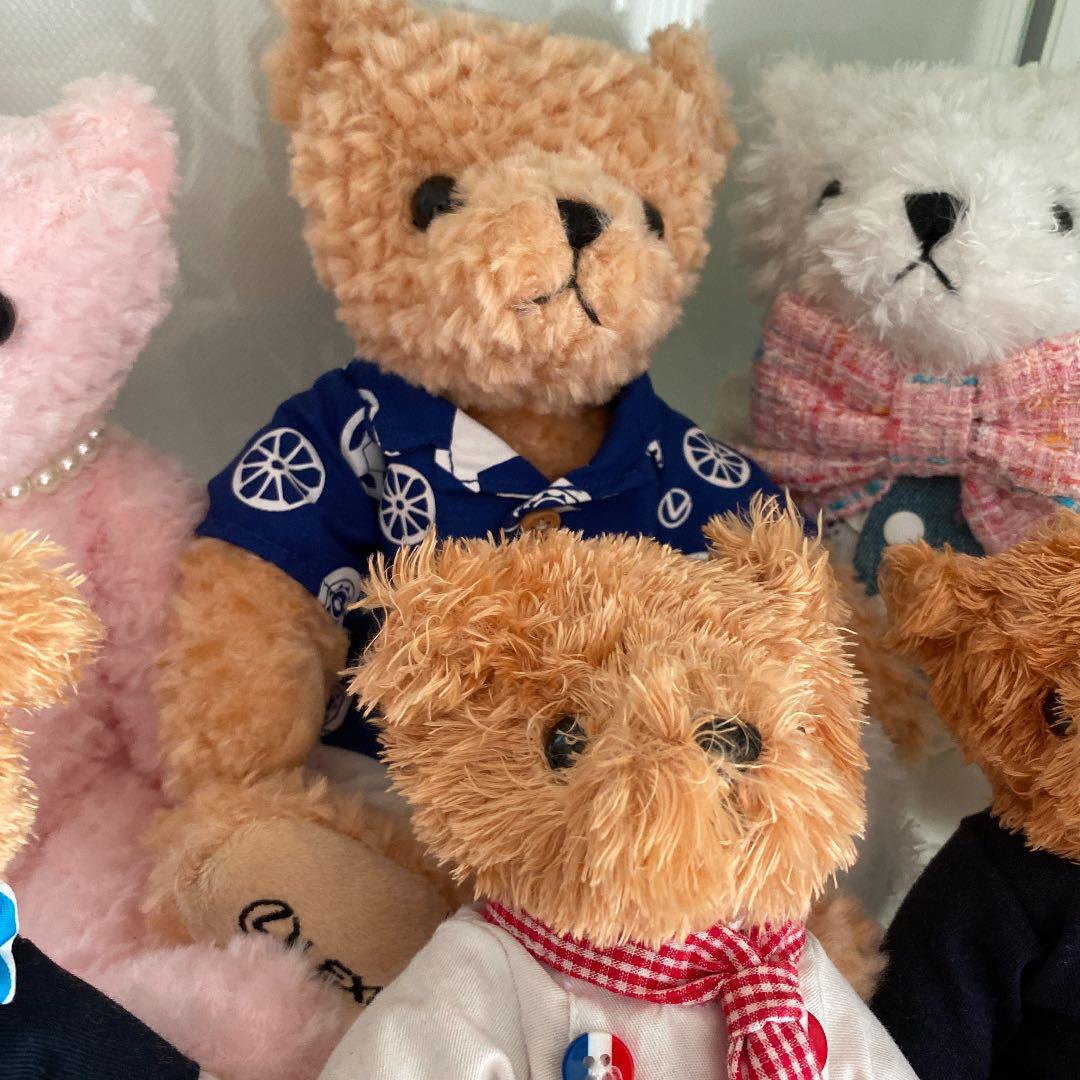 6匹set！【非売品】LEXUS レクサス　クマ　ぬいぐるみ